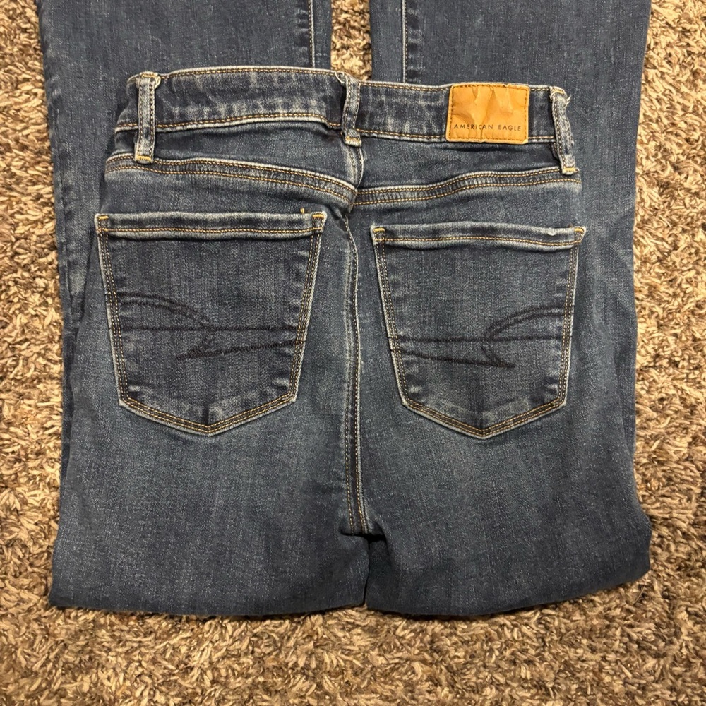 American Eagle Women's Super High Rise Flare Jeans